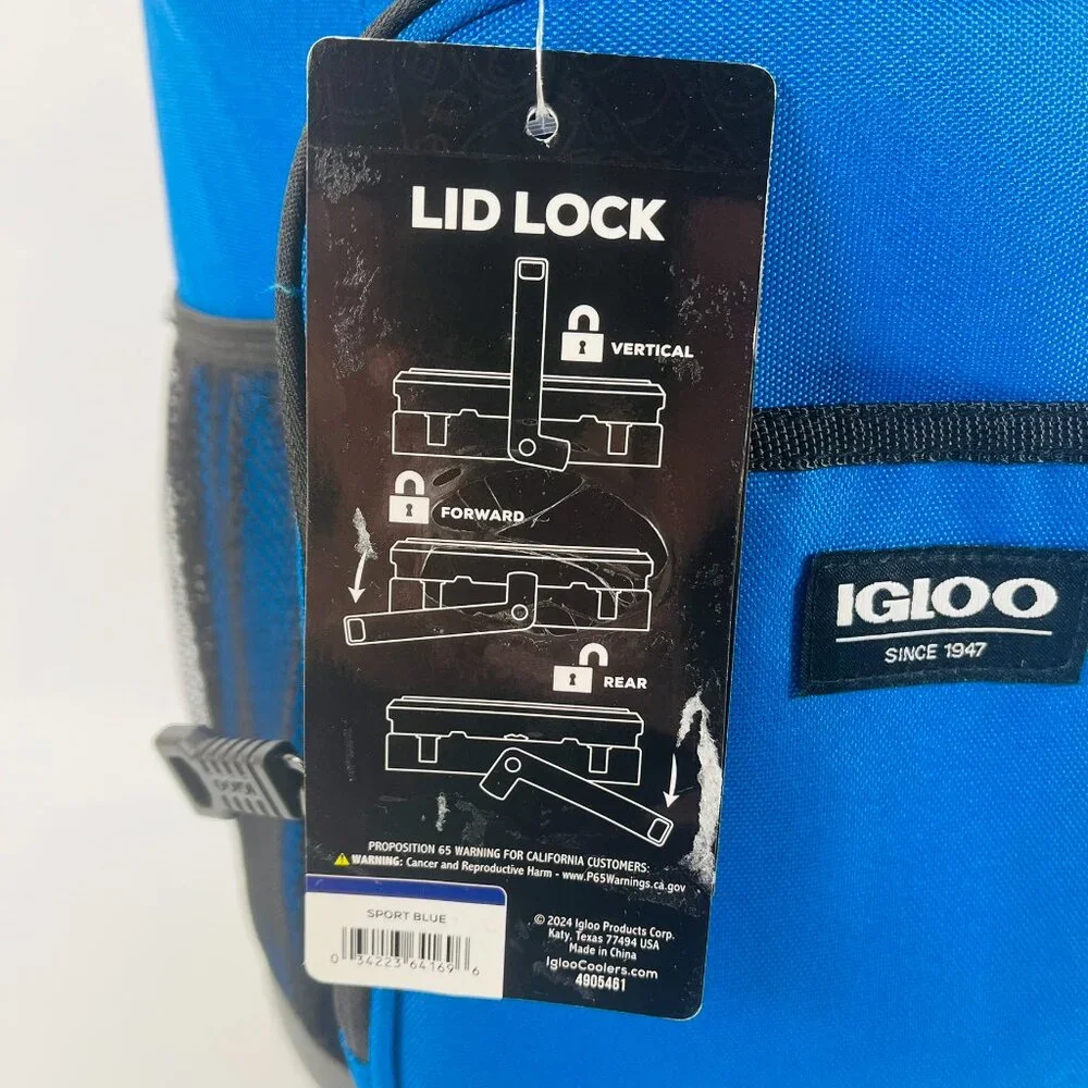 Igloo Heavy Duty Bucket Cooler 'Sport Blue' 20QTCOOLBUCK-SPORTBLUE 20 Quart